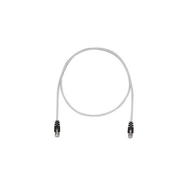 Panduit CBL ASSY MOD 26-4PR SHIELDED, CAT5E GREY JACKET 17 M, BLACK BOOT STPCH17MBBL